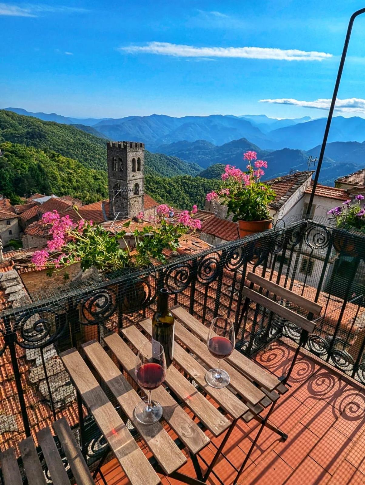 Casa Bellavista Villa Montefegatesi Ngoại thất bức ảnh